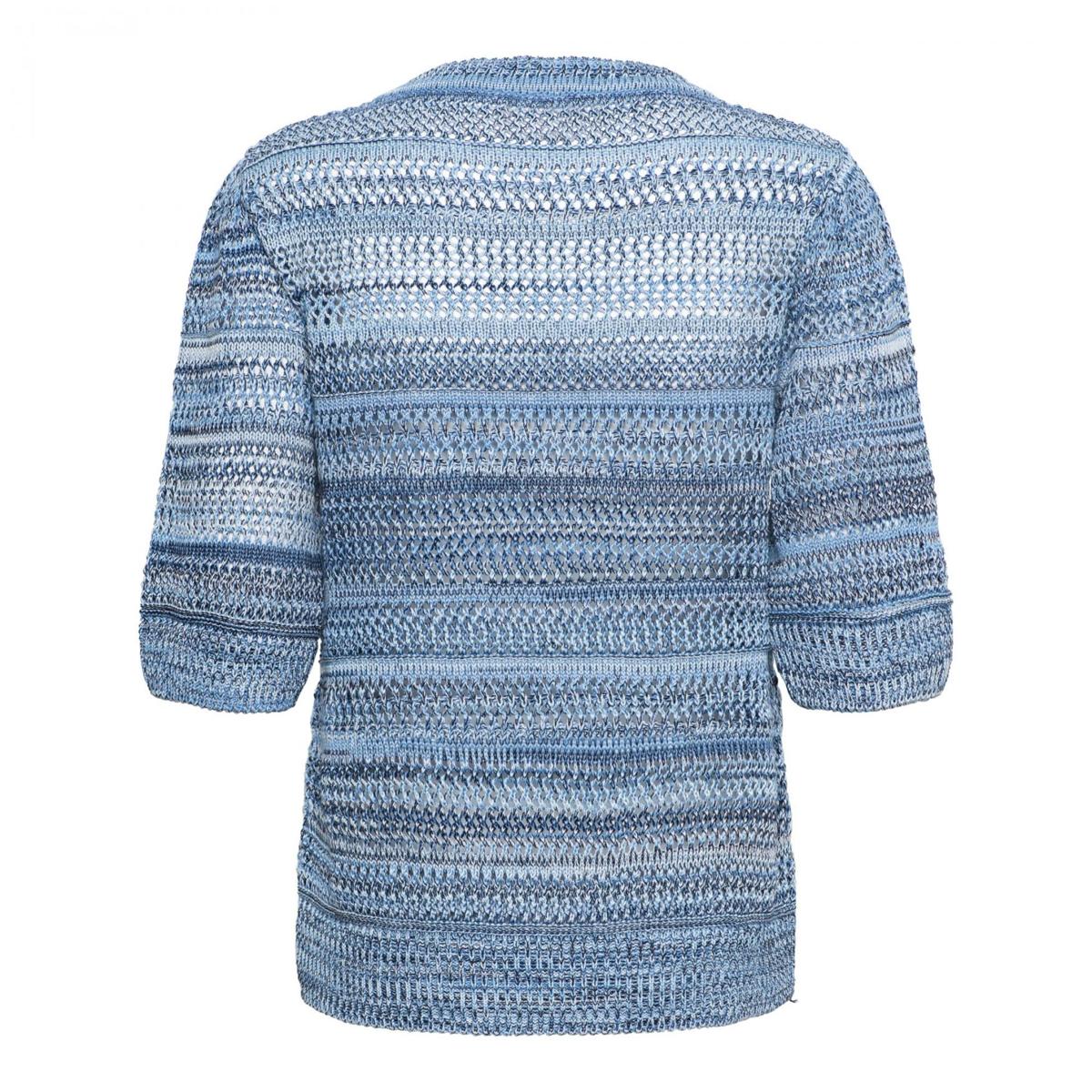 &Co Woman &Co Woman Trui PU128 Blauw 2