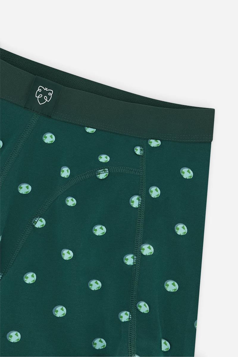 A-dam Boxershort Dotted Earth Groen 3