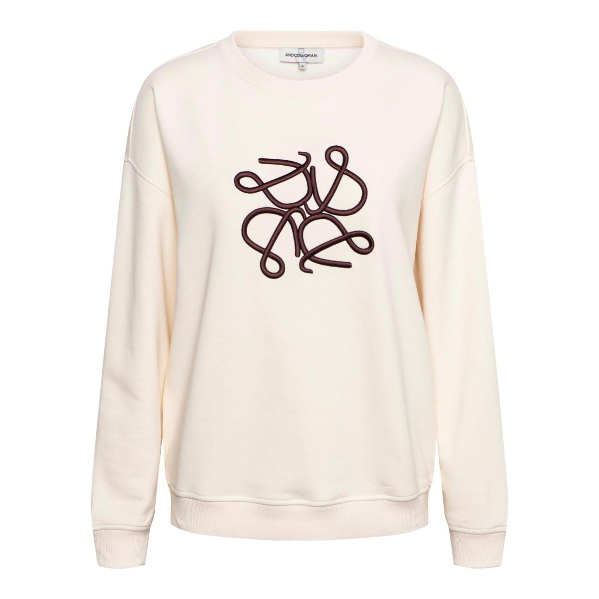 &Co Woman Sweater SW121 Beige 2