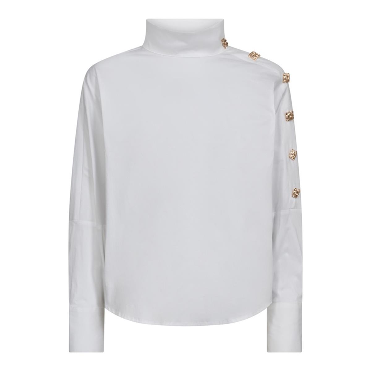 Co'Couture Blouse Sanna Asym Wit 1