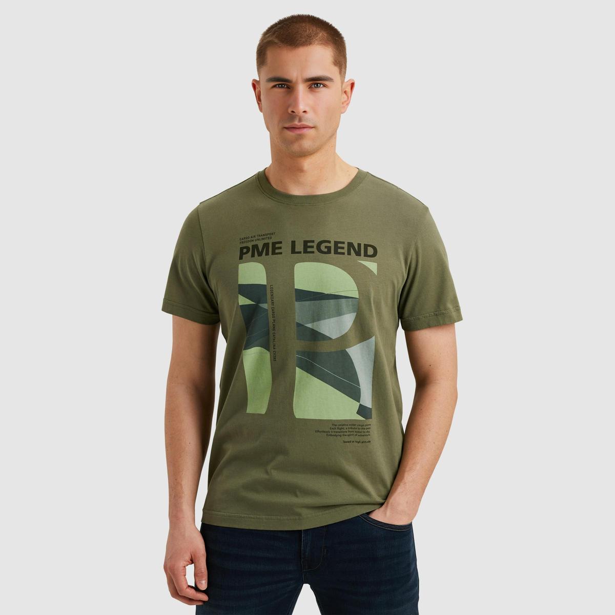 PME Legend PME Legend T-Shirt PTSS2504583 Groen 3