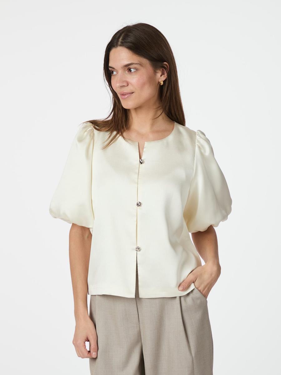 Neo Noir Blouse Aisa Dull Off-White 1