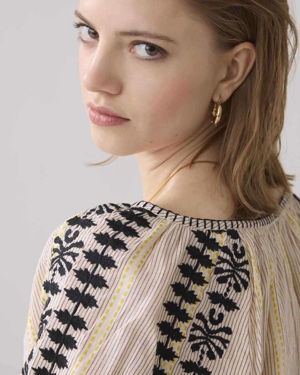 Summum Summum Blouse 2s3257-12186 Beige 4