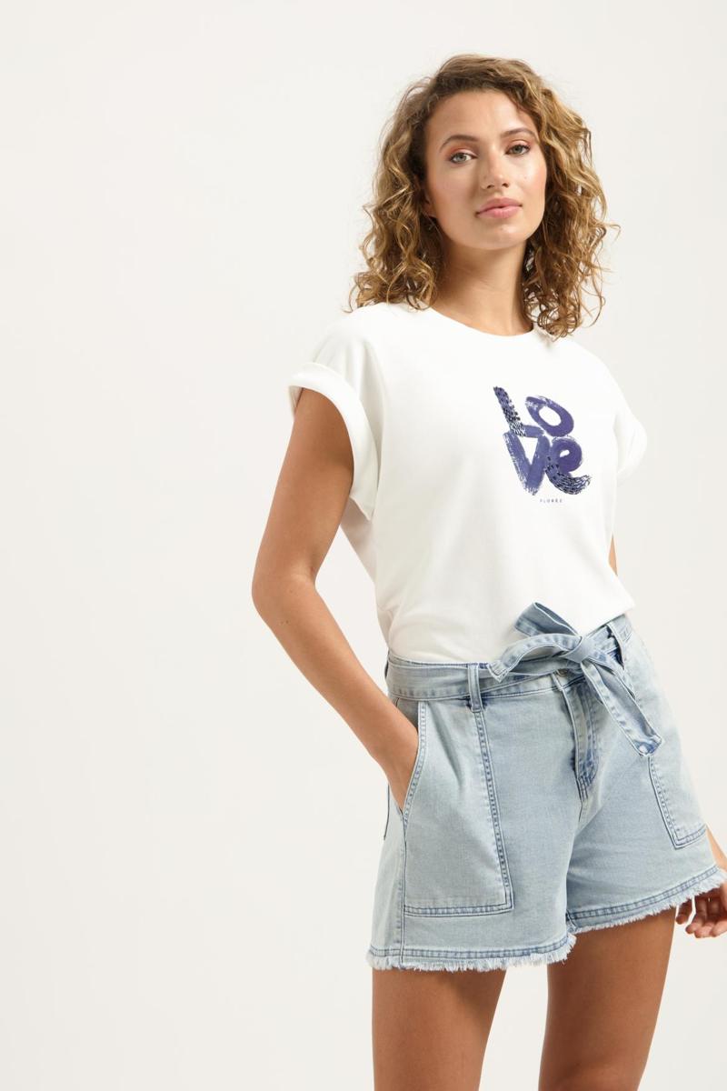 Florèz Florèz T-Shirt Sammy Wit 2