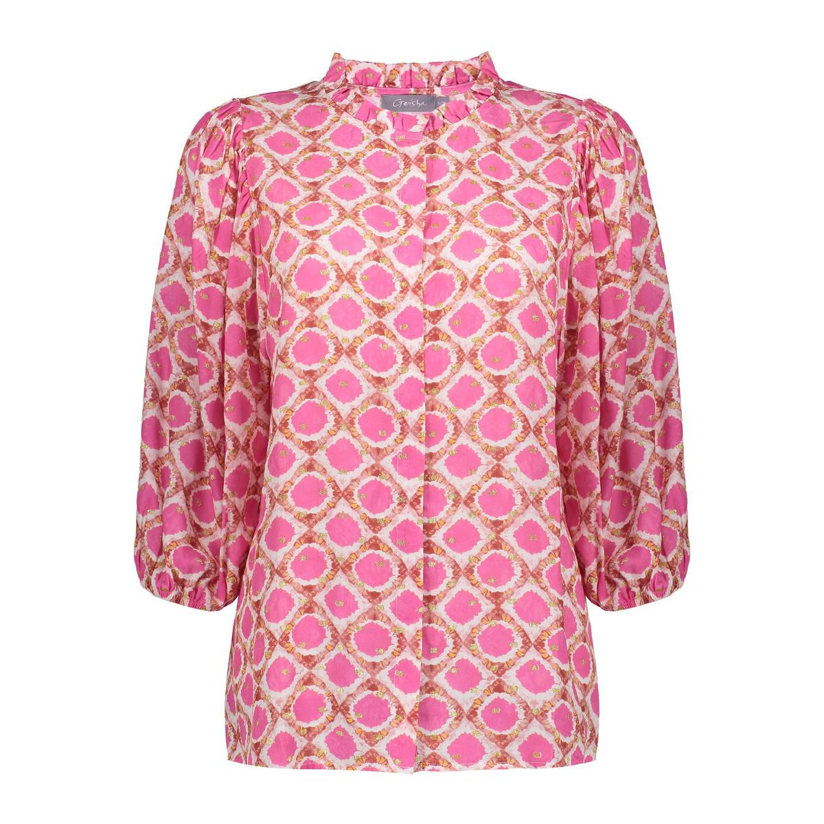 Geisha Geisha Blouse 53459-20 Fuchsia 1
