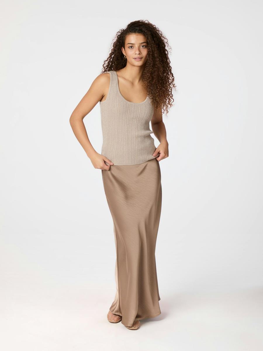 Neo Noir Neo Noir Top Ollie Beige 2