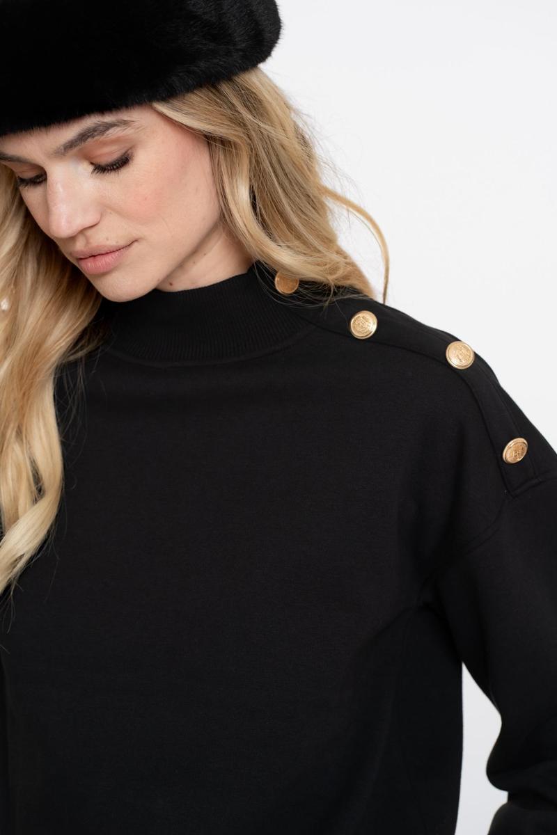 Geisha Sweater 52600-41 Zwart 2