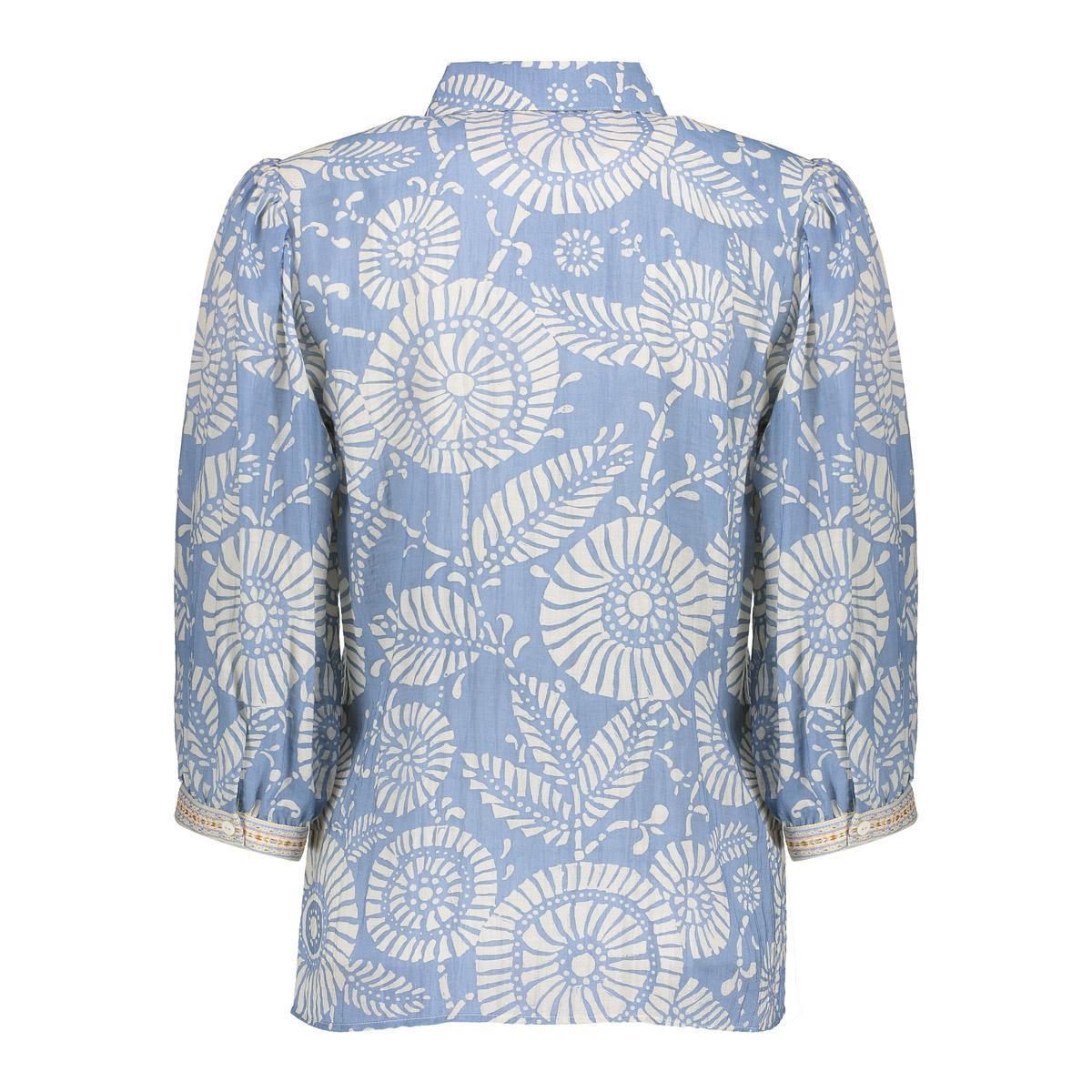 Geisha Geisha Blouse 53450-20 Blauw 2