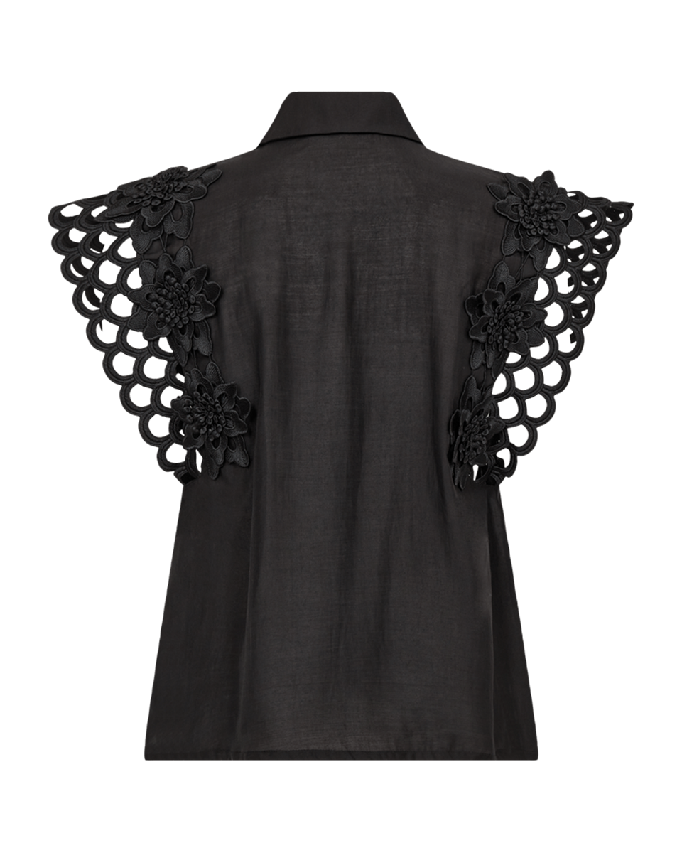 Copenhagen Muse Copenhagen Muse Blouse Molly Zwart 2