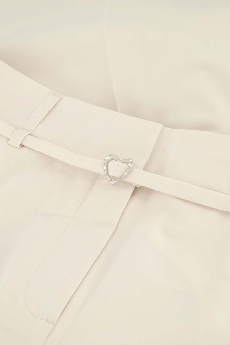 Fabienne Chapot Pantalon Nelsan Off-White 5