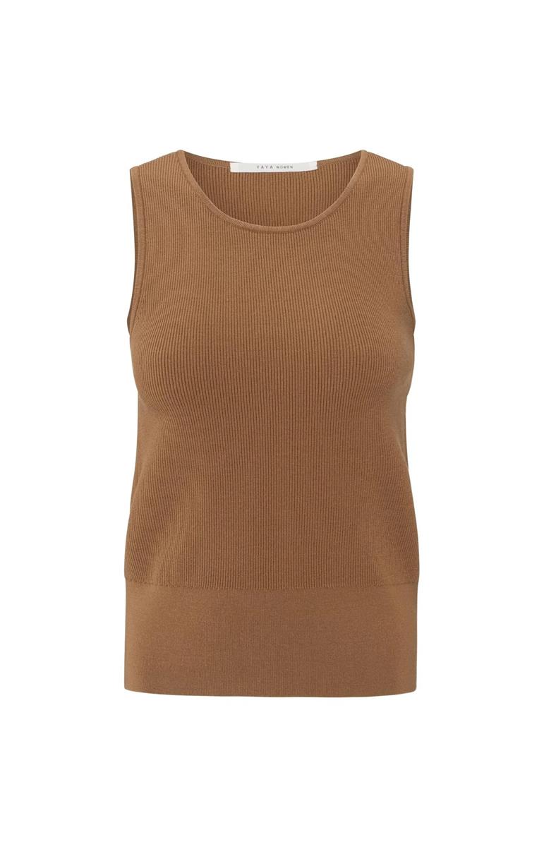 YAYA Trui 01-000472-505 Bruin 1