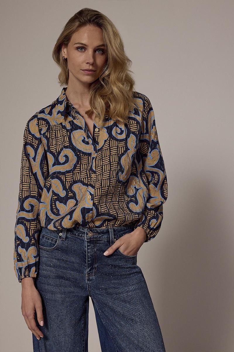 Tramontana Blouse C15-18-301 Blauw 1