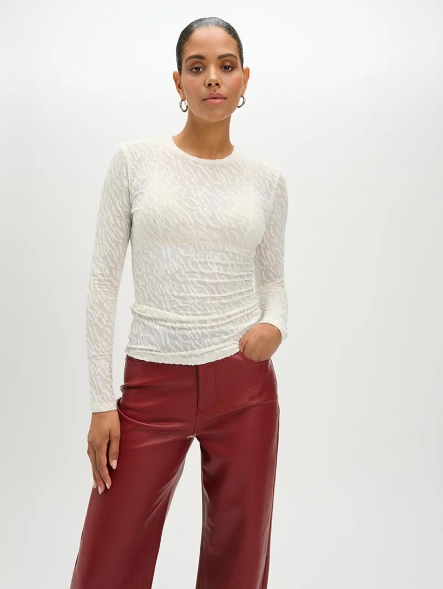 Refined Department Top Pepper Off-White 1