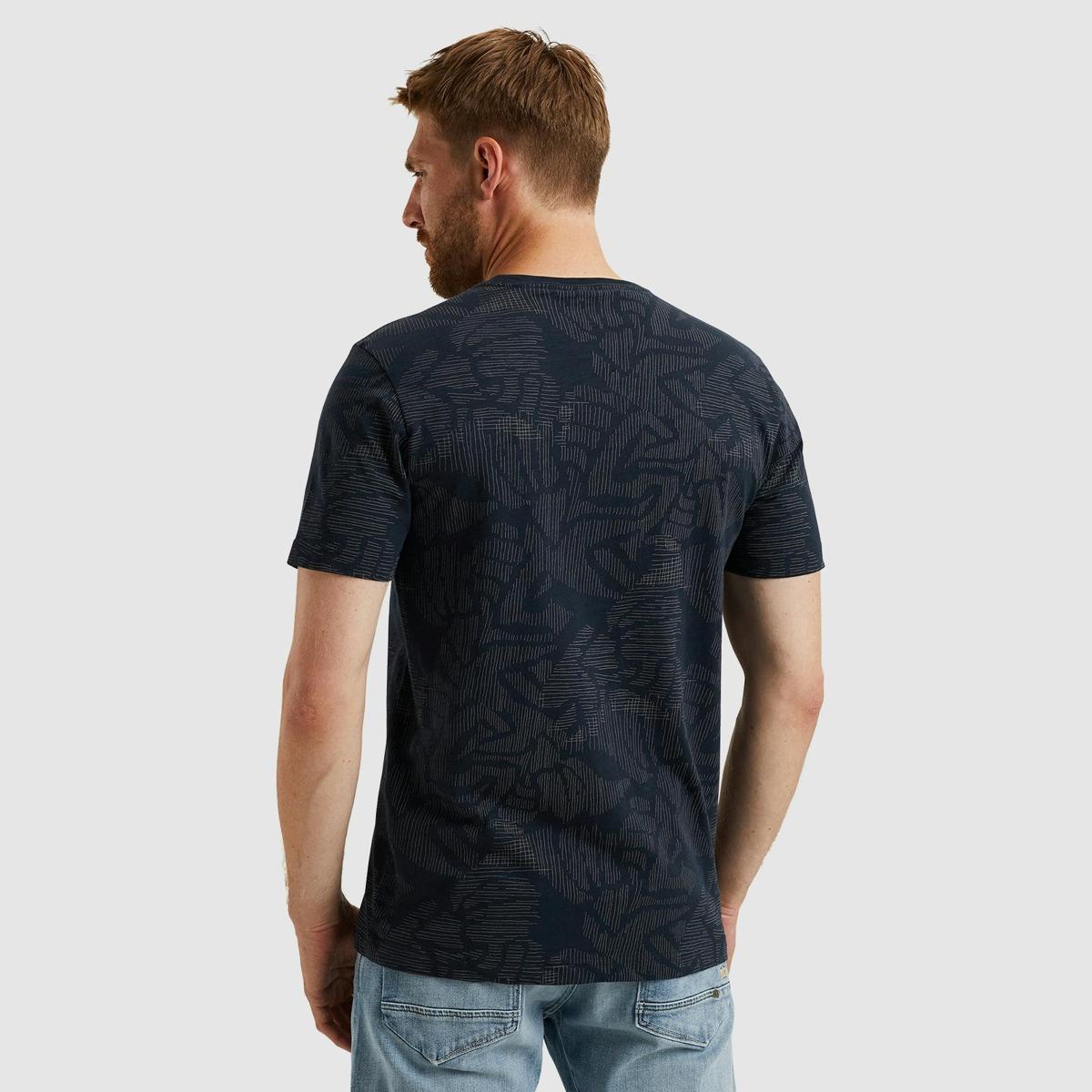PME Legend PME Legend T-Shirt PTSS2503567 Blauw 4