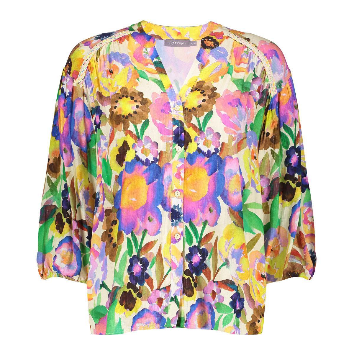 Geisha Geisha Blouse 53229-20 Wolwit 1