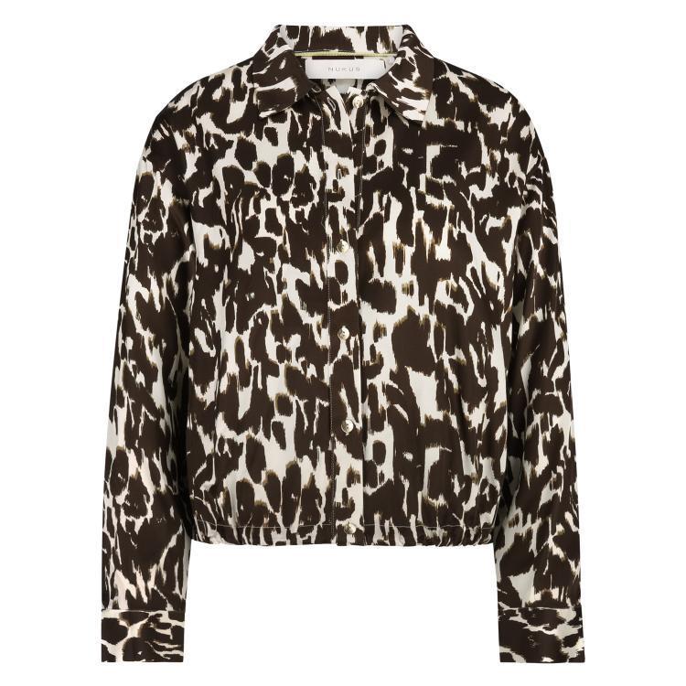 NUKUS Blouse NKF02065 Bruin 1