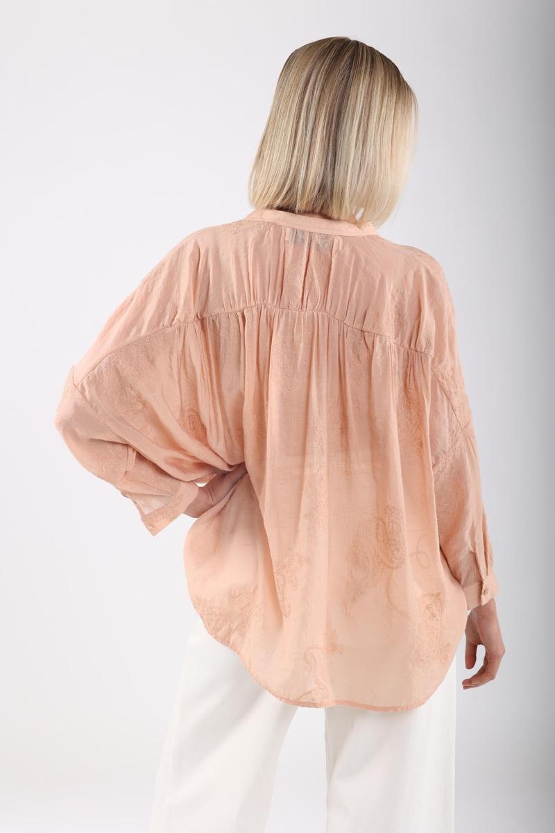 NUKUS NUKUS Blouse NKS02077 Roze 3