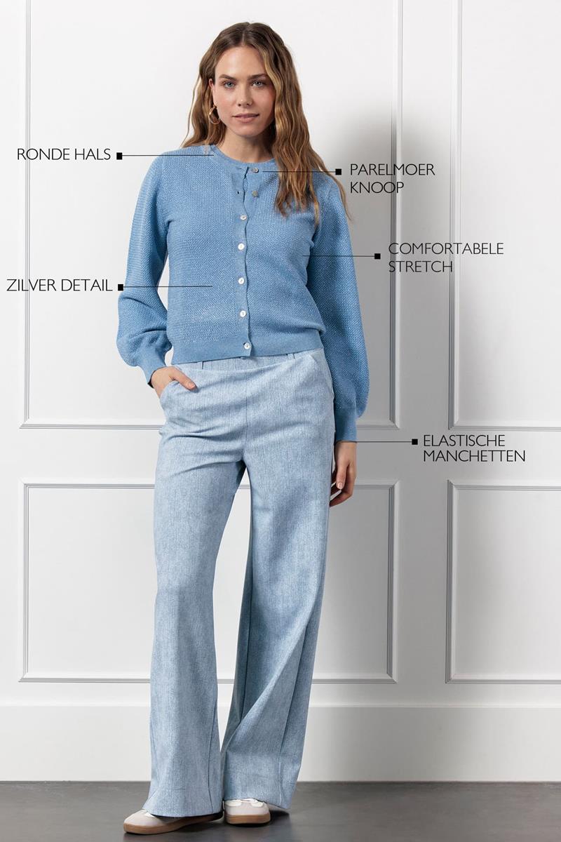Studio Anneloes Vest Tommy  Blauw 5