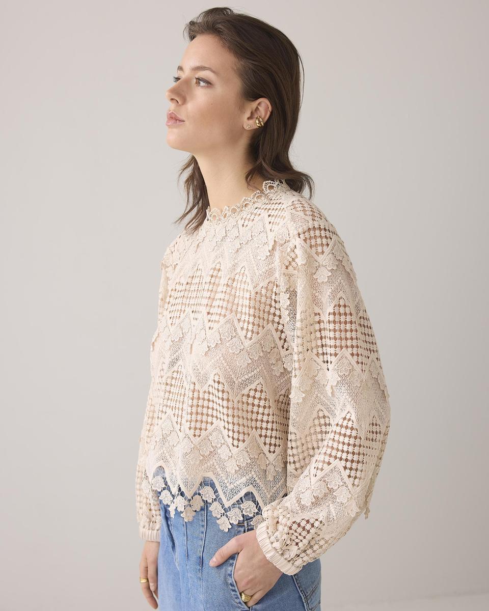 Summum Summum Blouse 2s3220-12182 Beige 5