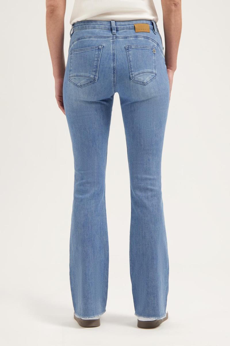 Florèz Florèz Jeans Florez Flared Blauw 6