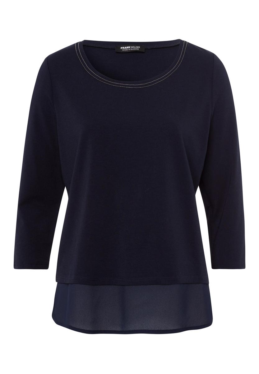 Frank Walder T-Shirt W51621406 Blauw 1