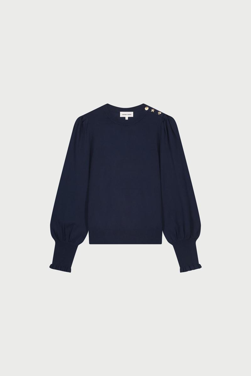 Fabienne Chapot Trui NOOS Molly Balloo Blauw 1
