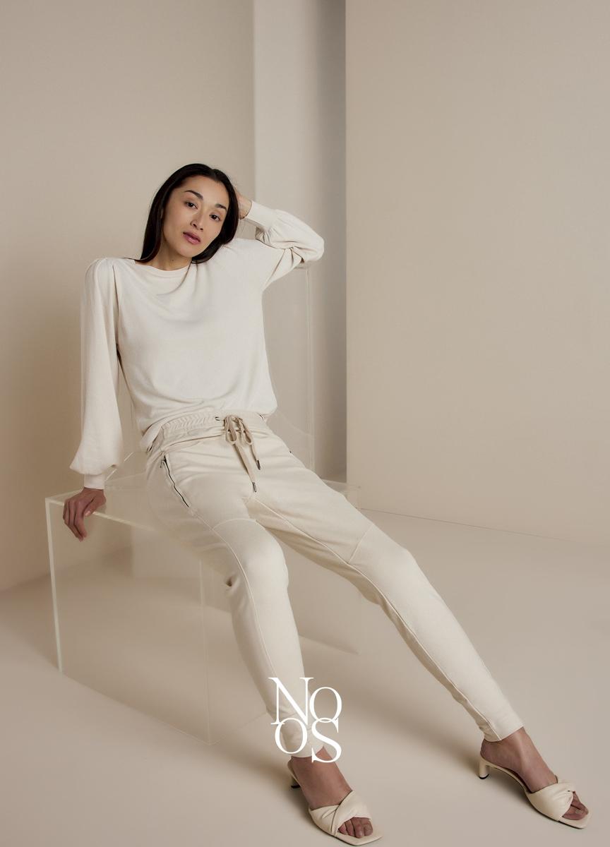 Summum Summum Pantalon Naples-11580 Off-White 1