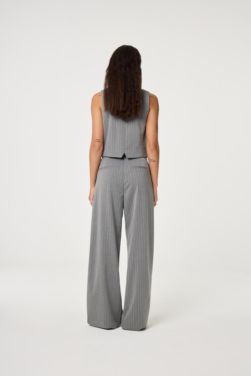 Fabienne Chapot Pantalon Charlie Trousers Grijs 4