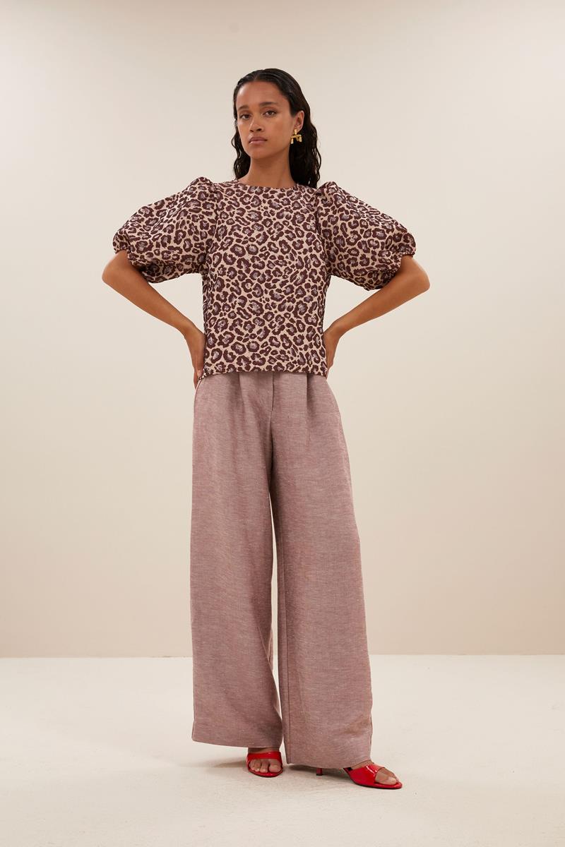By-Bar By-Bar Blouse Jet  Roze 1