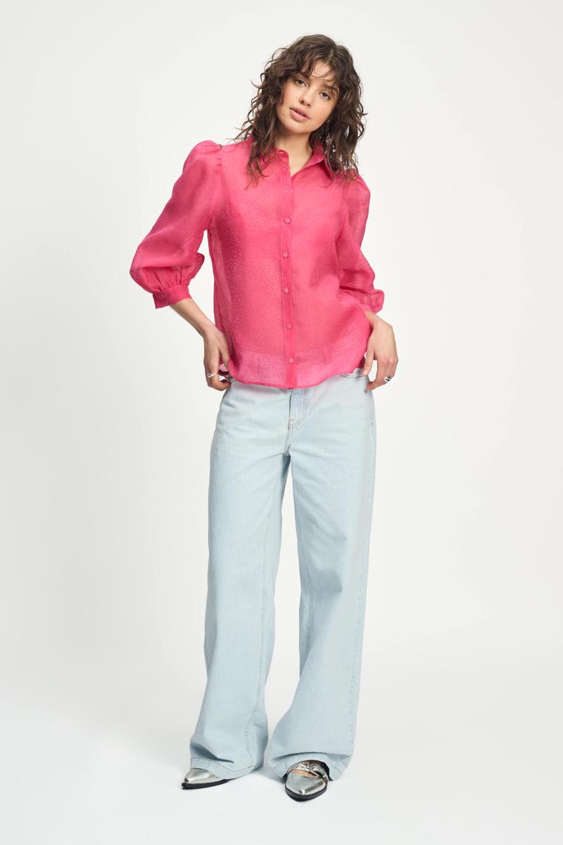 POM Amsterdam POM Amsterdam Blouse SP9086 Roze 2