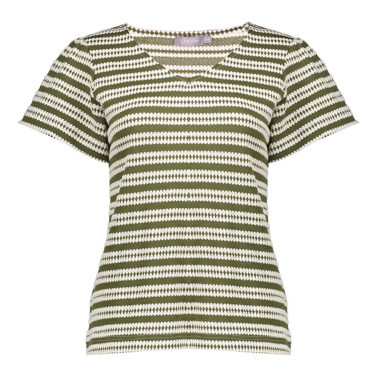 Geisha T-Shirt 52420-20 Beige 3