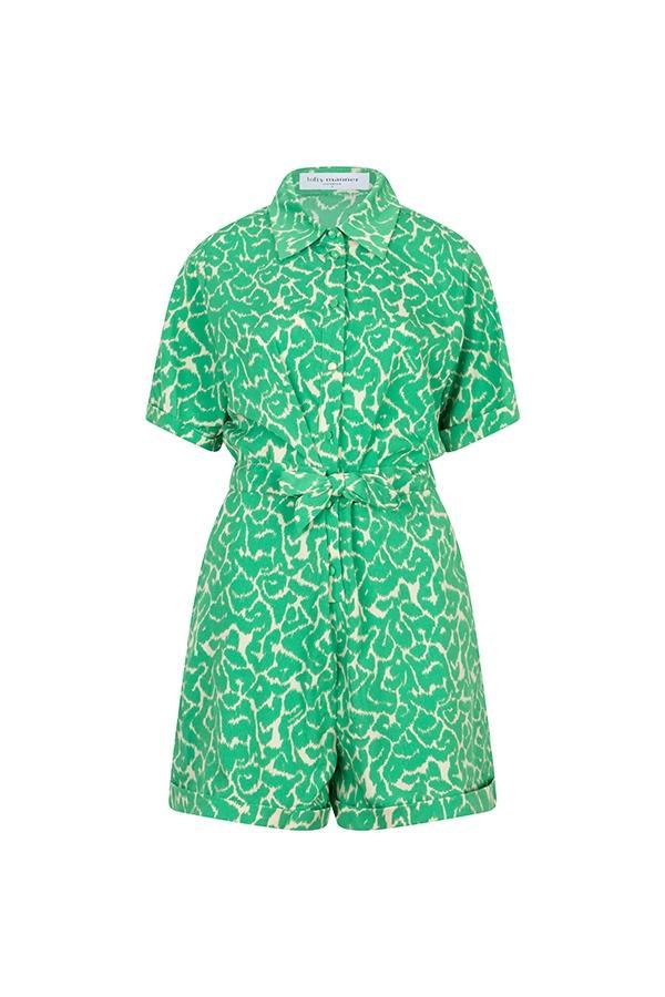 Lofty Manner Lofty Manner Jumpsuit QD28 - Sim Groen 1