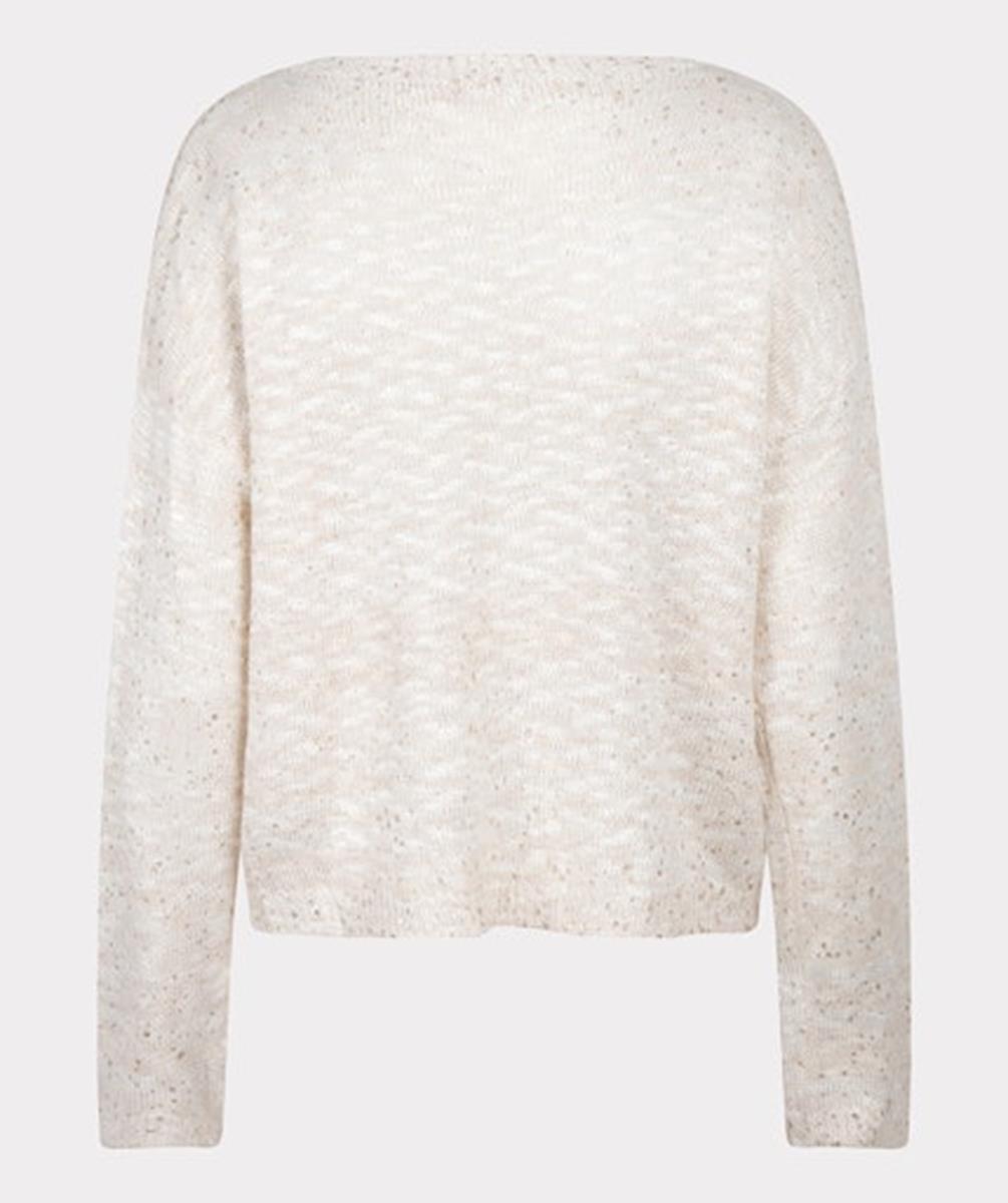EsQualo EsQualo Trui SP25.02019 Beige 4