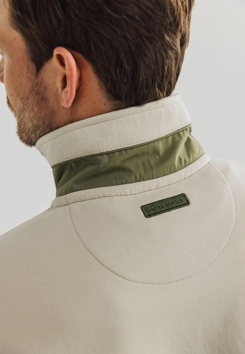State of Art State of Art Vest 561-15510 Off-White 3