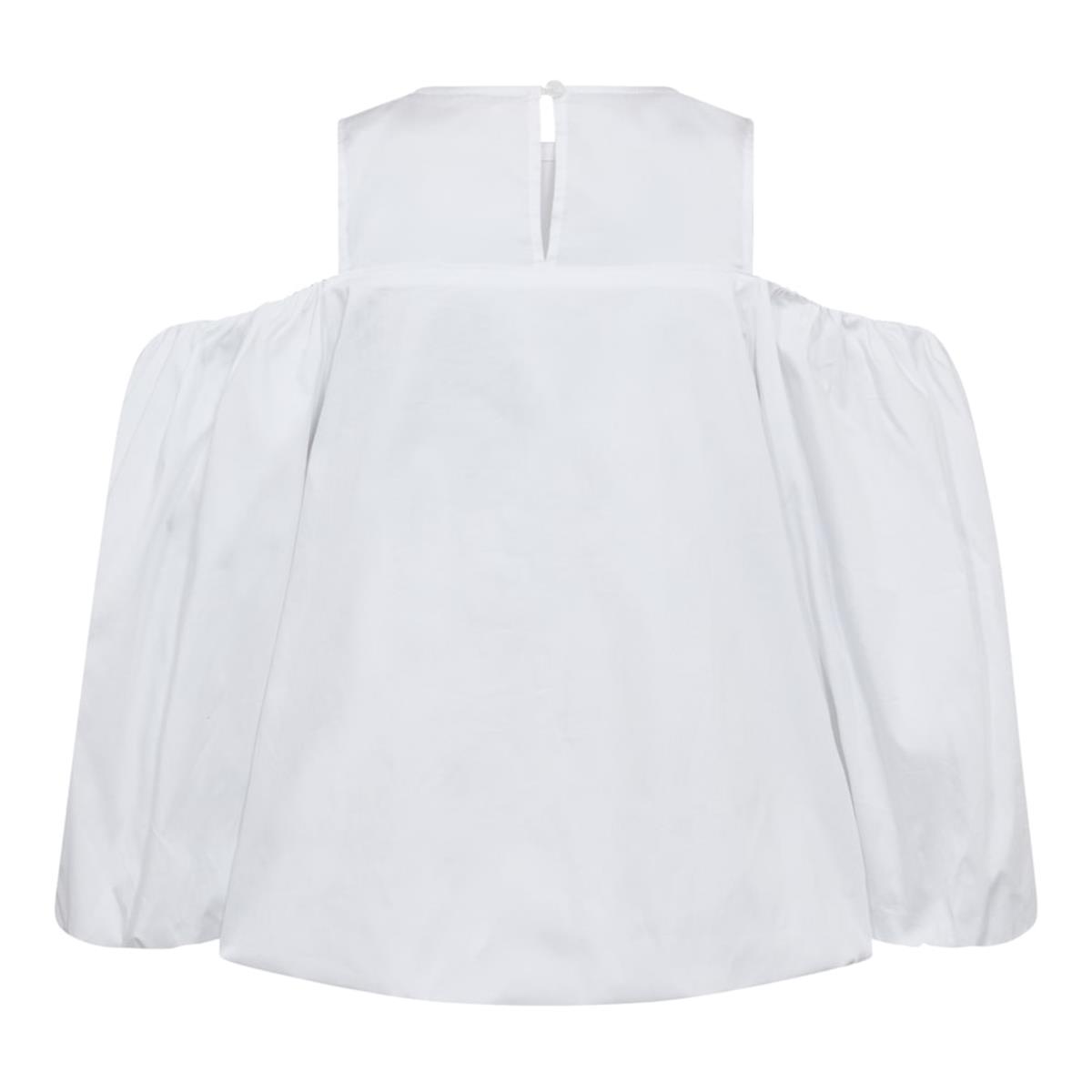 Co'Couture Blouse Sanna Ballon Wit 2