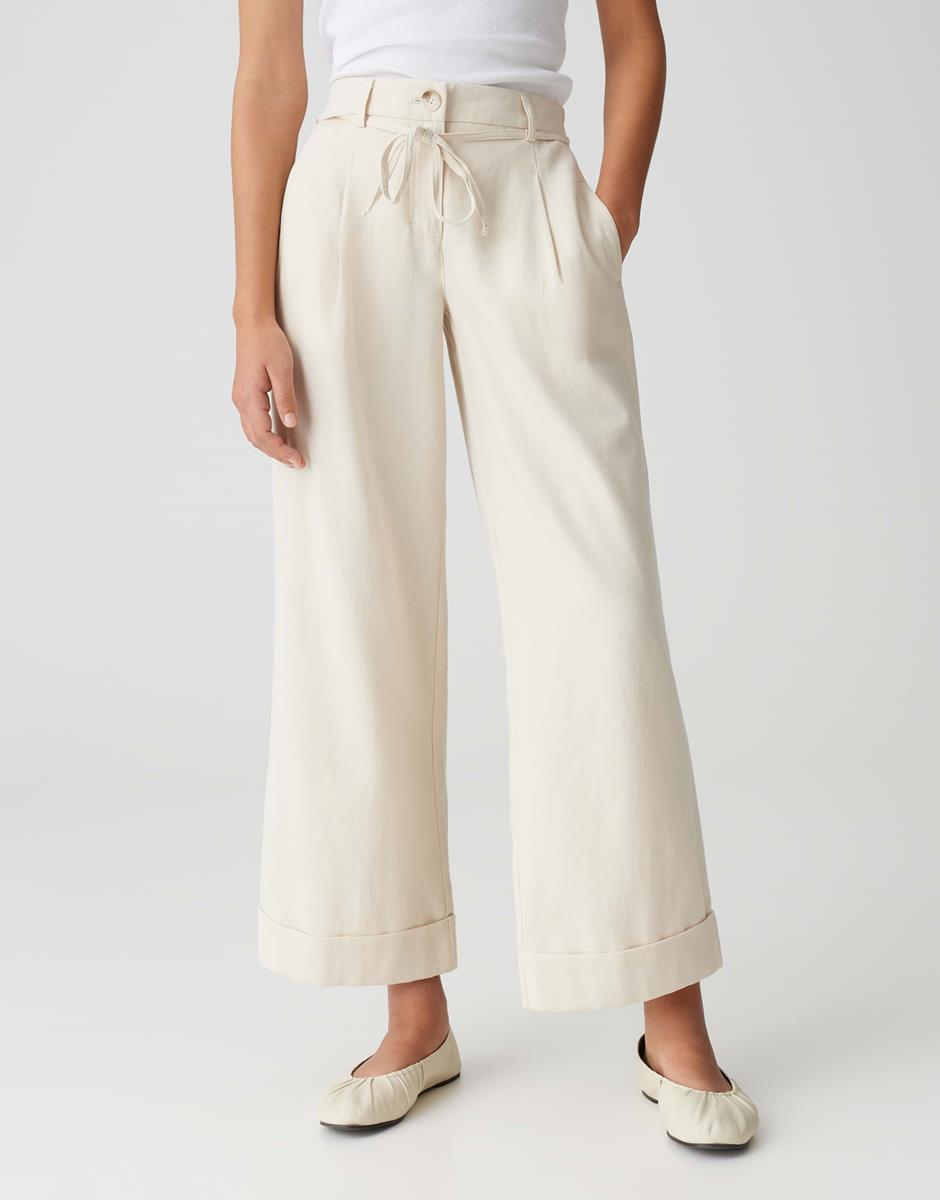 OPUS OPUS Pantalon Meeri French Off-White 1