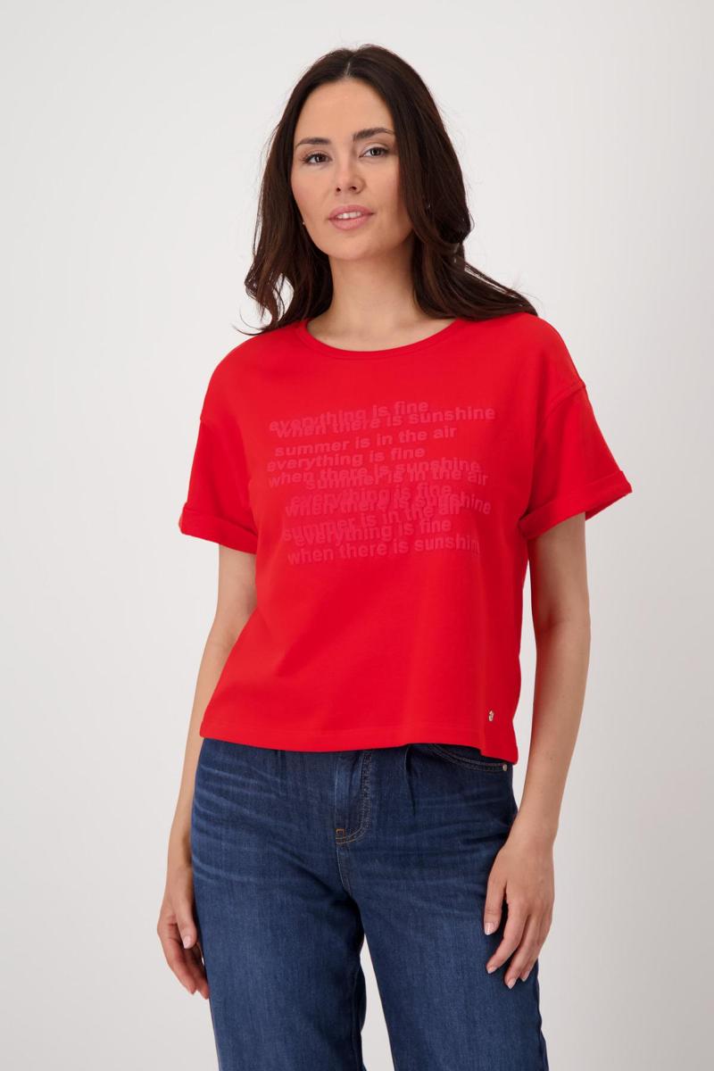 Monari Monari T-Shirt 409924 Rood 1