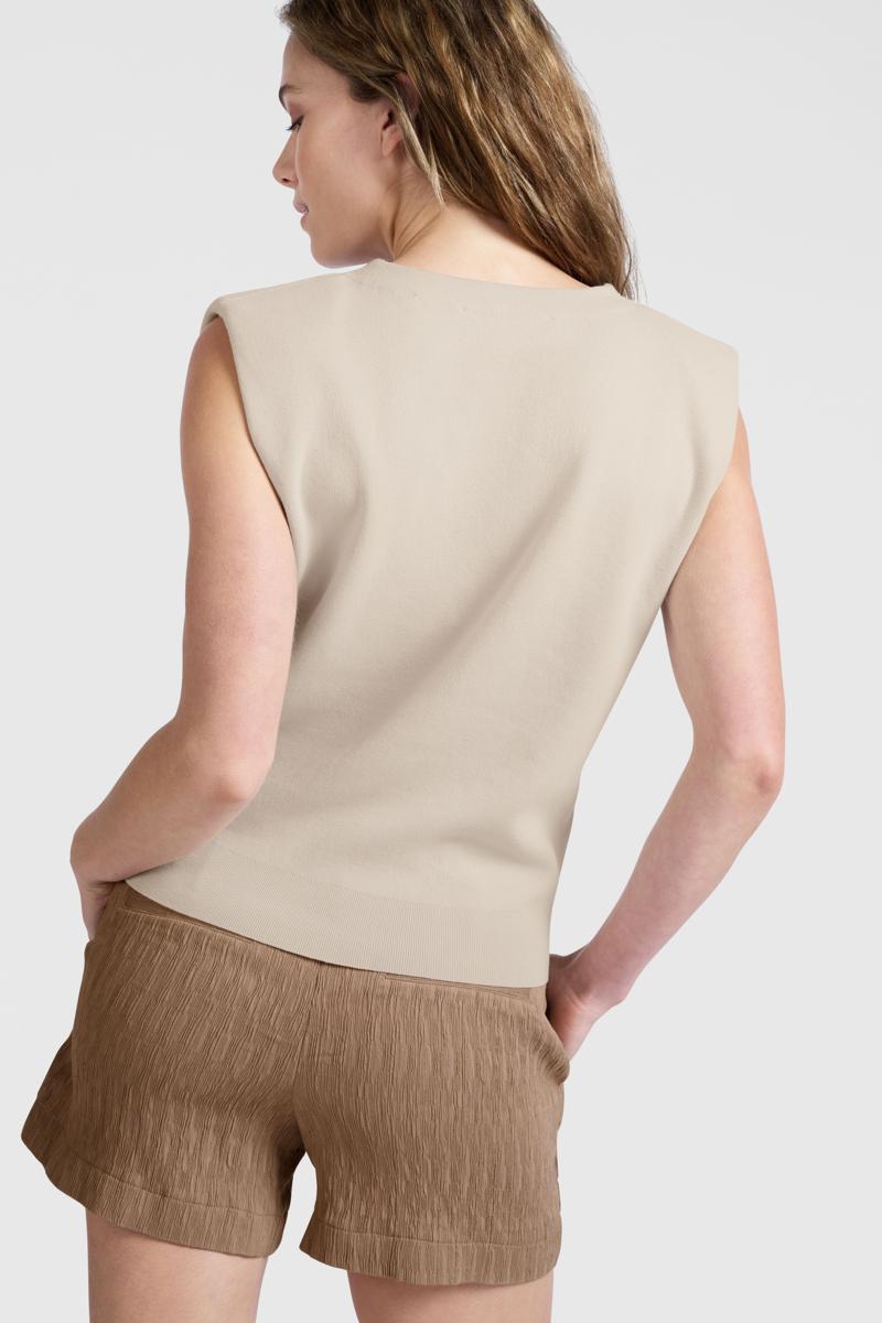 YAYA Vest 01-010107-505 Off-White 4