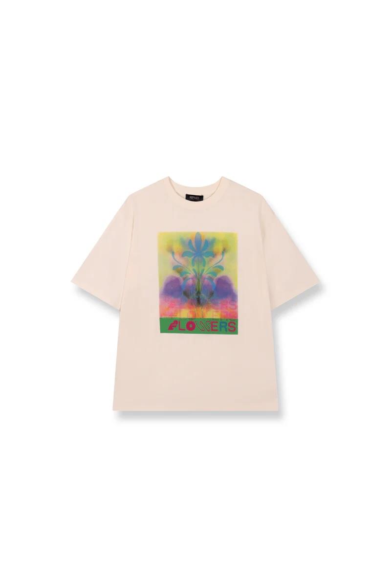 Refined Department Refined Department T-Shirt Maggy Off-White 2