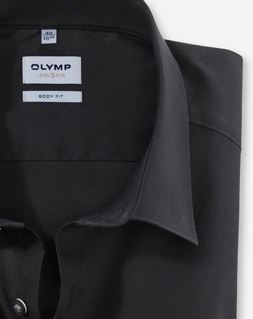 Olymp Olymp Overhemd 609064 Zwart 5