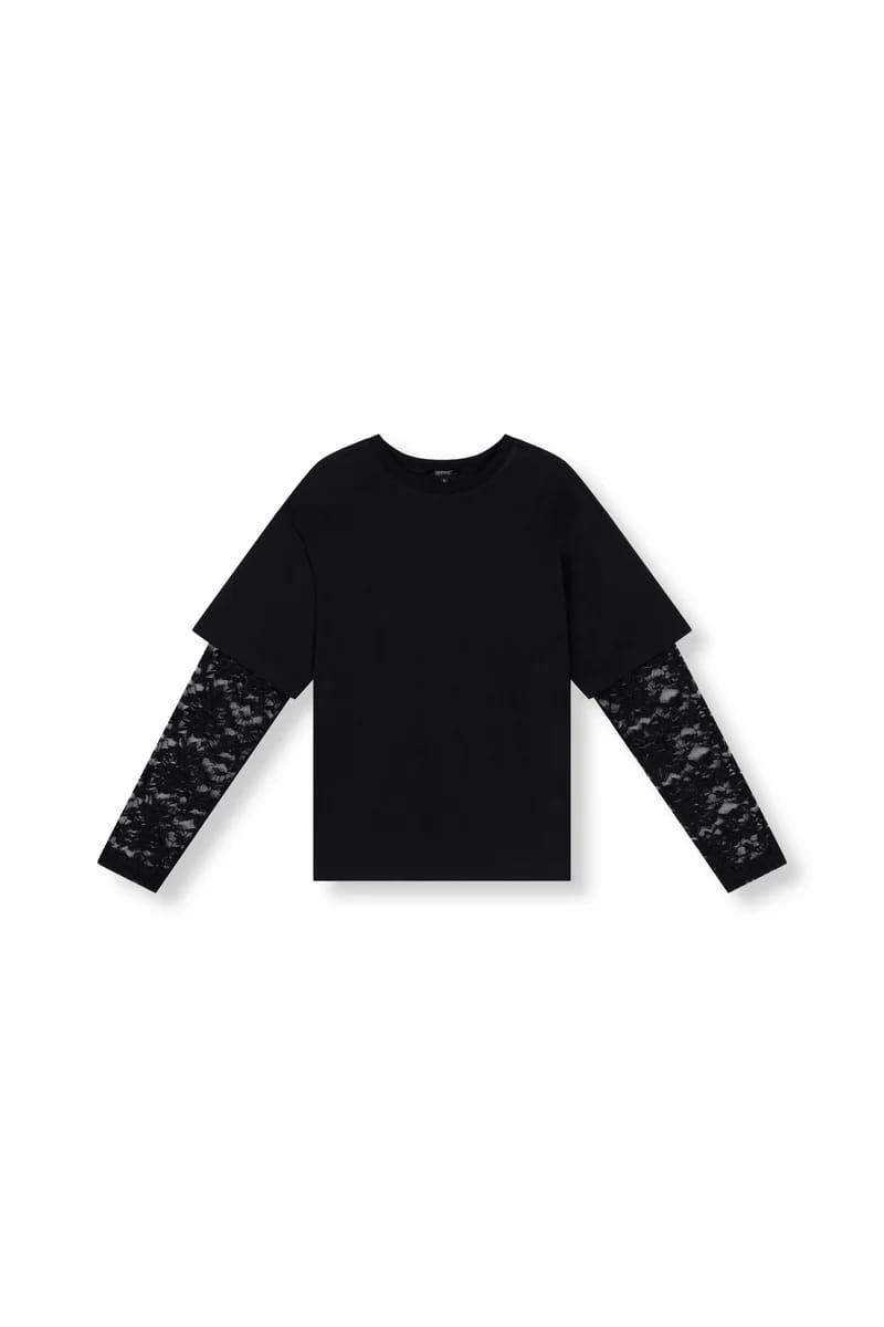 Refined Department T-Shirt Teddy Zwart 2