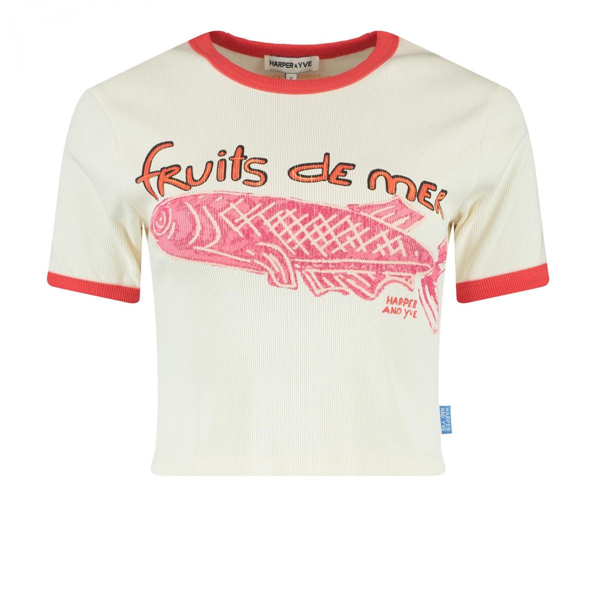 Harper & Yve Harper & Yve T-Shirt HS25Y309 Off-White 1