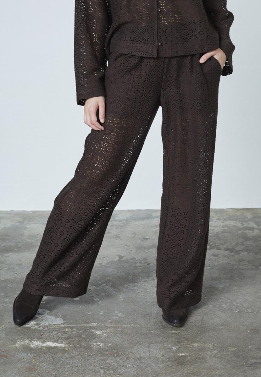 Sisters Point Pantalon Elsia-Pa Bruin 1