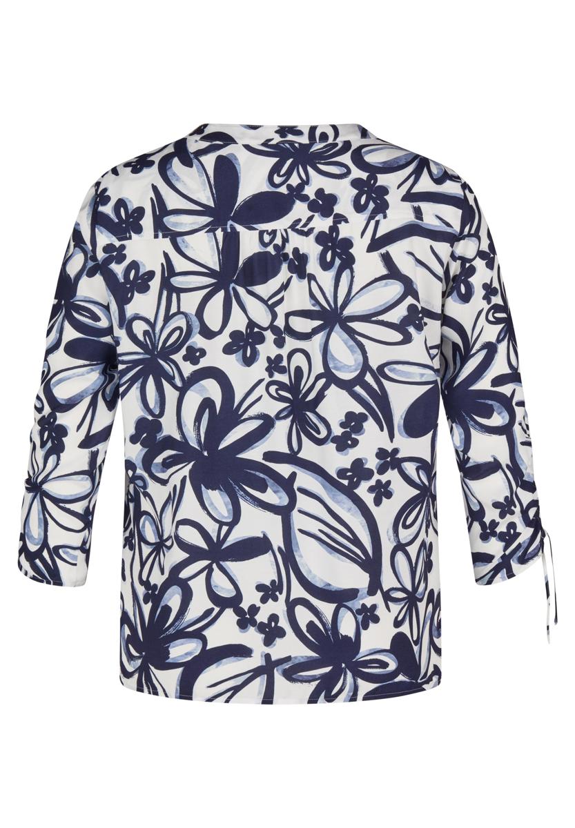 Rabe Rabe Blouse 54-223101 Blauw 3