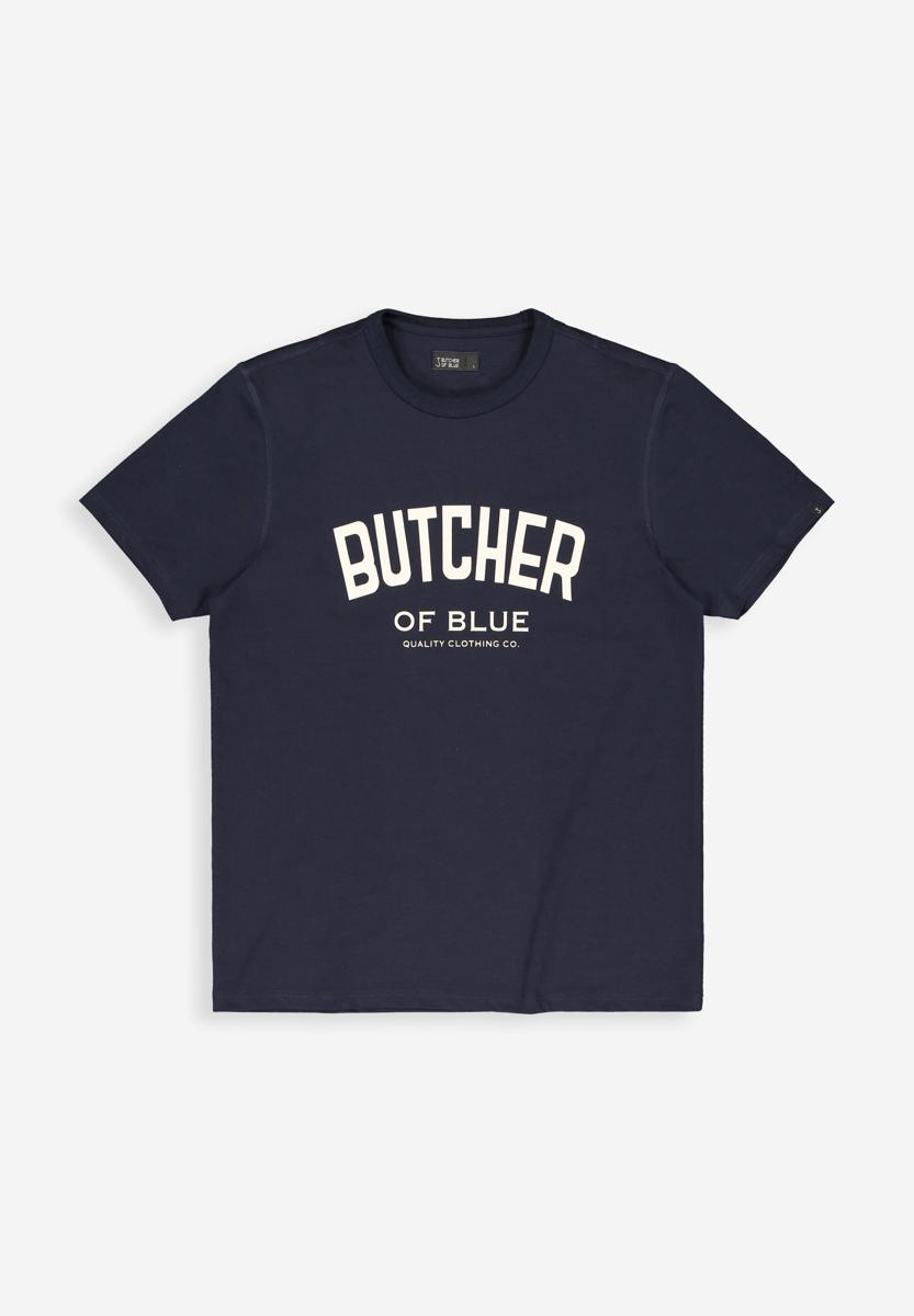 Butcher of Blue Butcher of Blue T-Shirt M2512010 Blauw 1