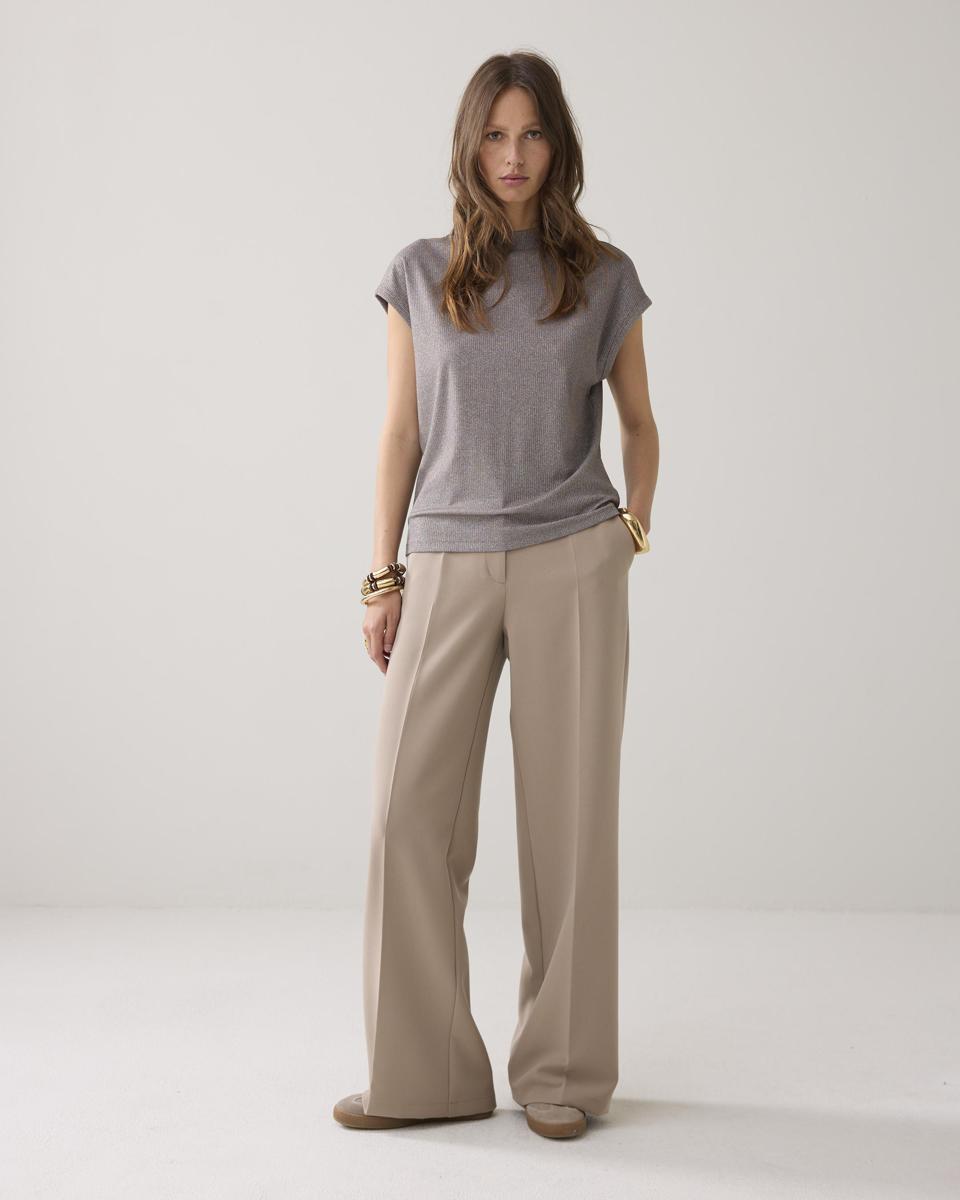 Summum T-Shirt 3s5091-30685 Taupe 2
