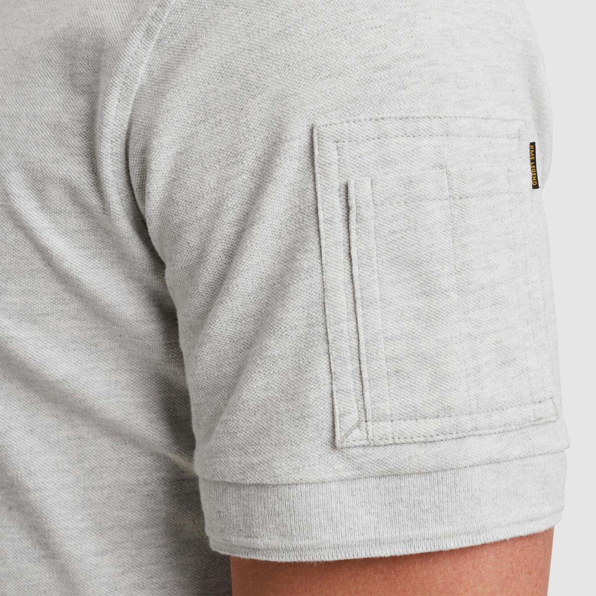 PME Legend PME Legend Polo PPSS2502899 Lichtgrijs 6
