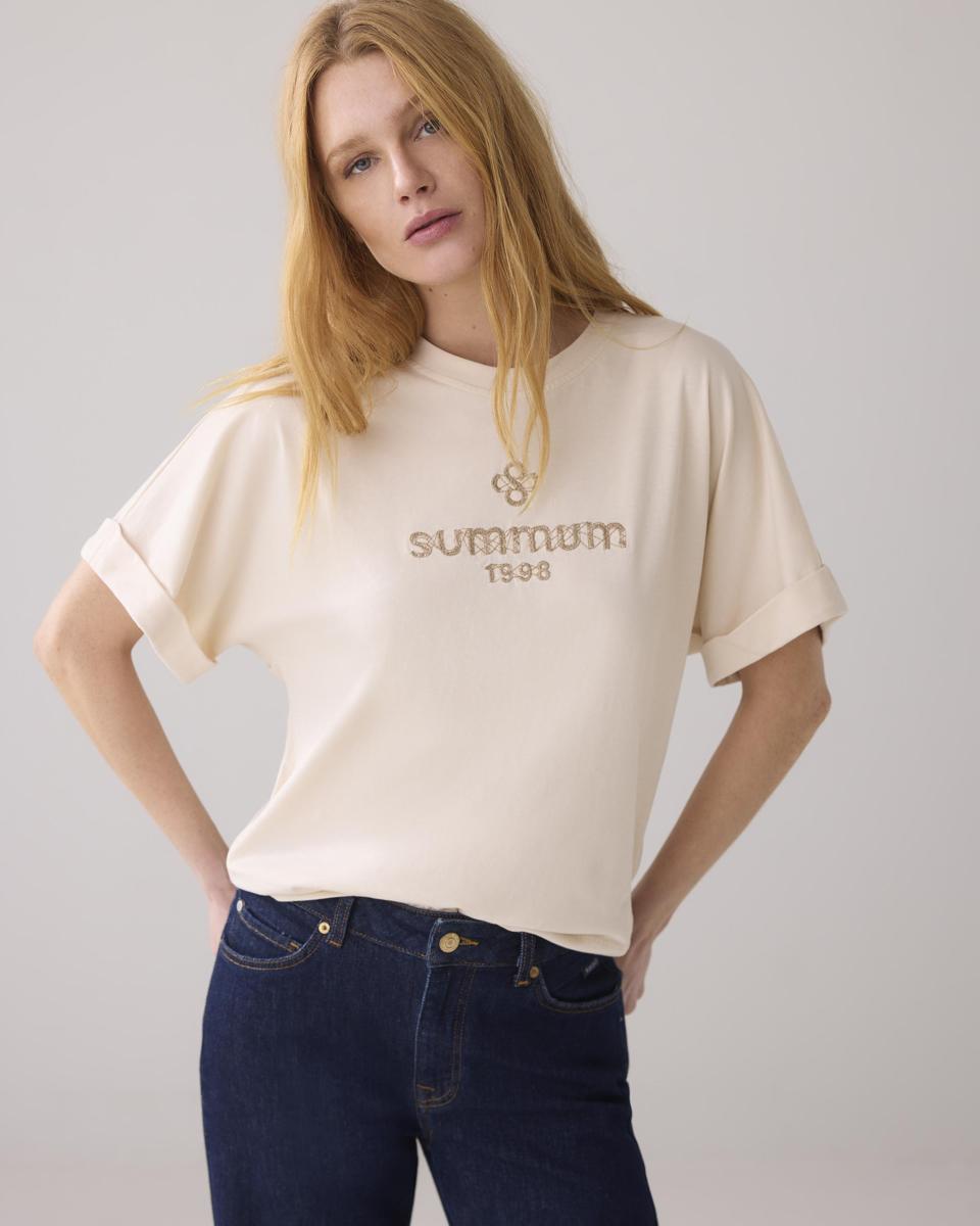 Summum Summum T-Shirt 3s5128-30633 Wolwit 6