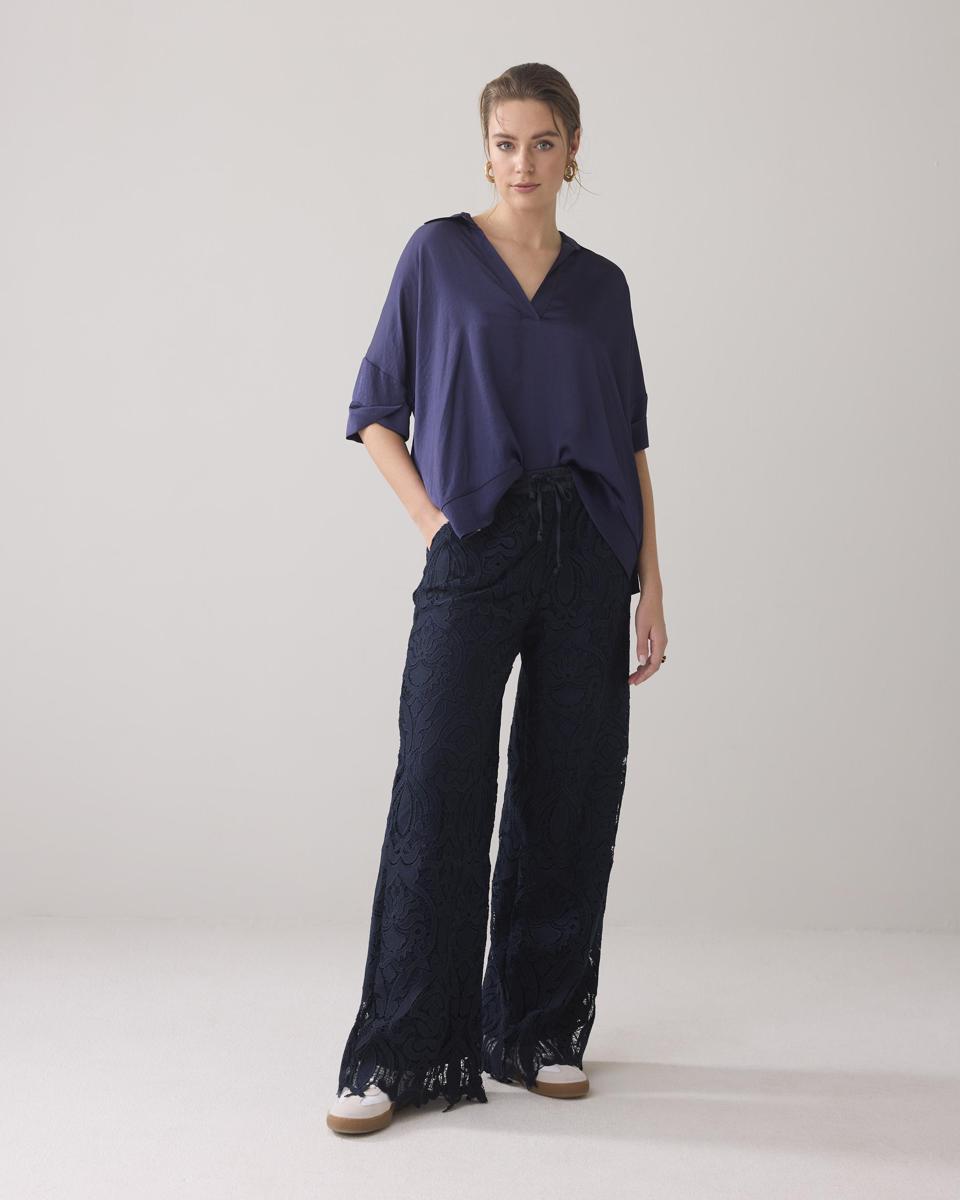 Summum Summum Pantalon 4s2734-12182 Blauw 1