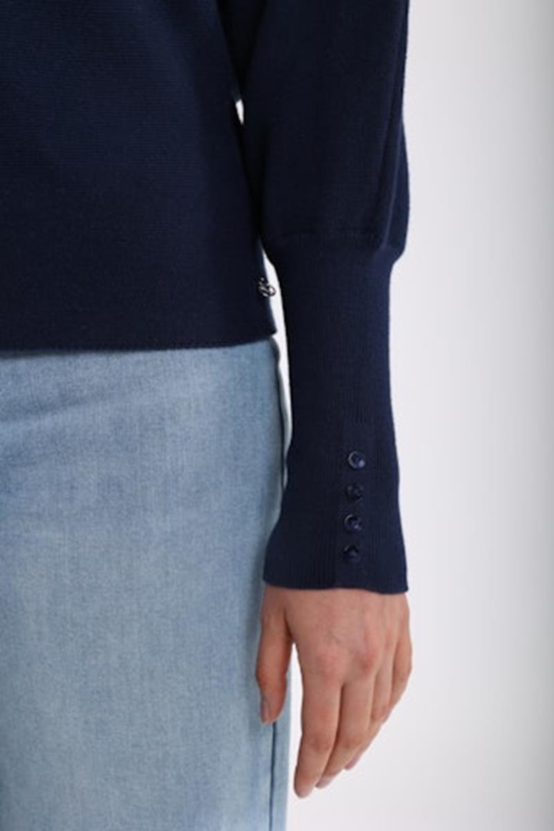 NUKUS NUKUS Trui NKS03023 Blauw 5